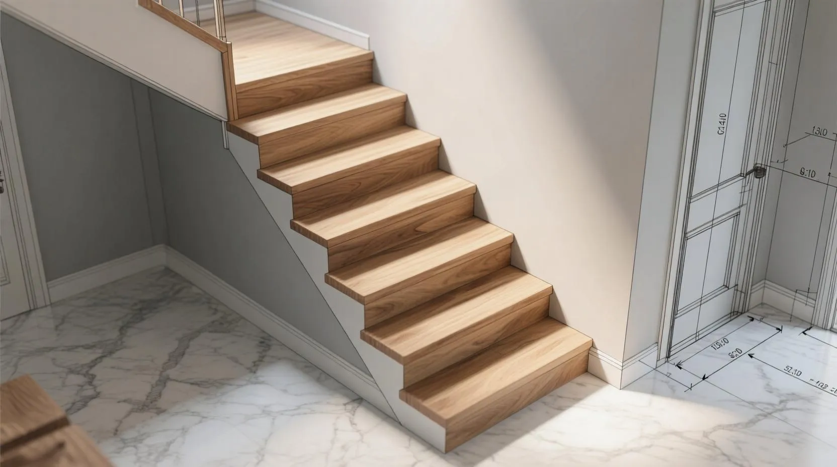 Beş basamaklı bir merdiven