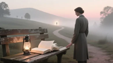 Kişisel gelişime başlamak temasını sembolik biçimde yansıtan, pastel tonlarda zarif ve net odaklı yarı gerçekçi sahne.