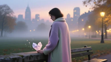 Kendimi iyi hissetmiyorum ne yapmalıyım?, başlığın mesajını sembolik biçimde yansıtan sahne