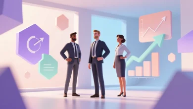 Performans Yönetimi ile Kariyer Başarısını Maksimize Et, başlığın ana mesajını sembolik şekilde yansıtan sahne