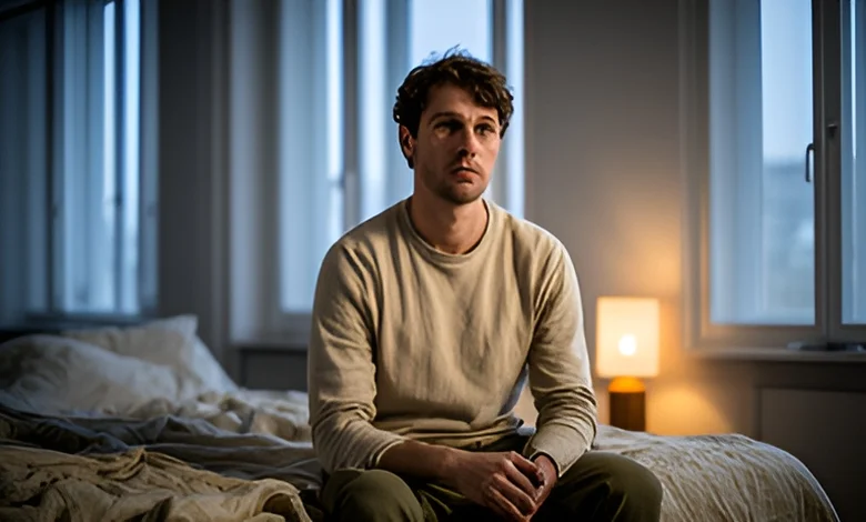 Sabah ışığında pencereden bakan kararlı kişi, keşke yerine iyi ki dedirtecek büyük değişim için ilk adımını atıyor.