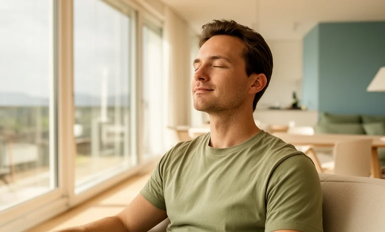 Masasında odaklanmış halde ders çalışırken motivasyon hissini yansıtan genç bir öğrenci.